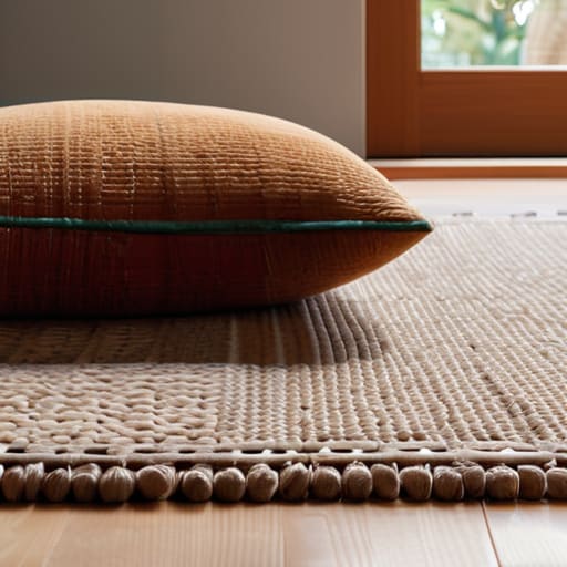 Velvet cushions for The Floor Pillow Retreat.