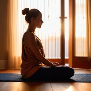 Essential evening stretches for office workers.